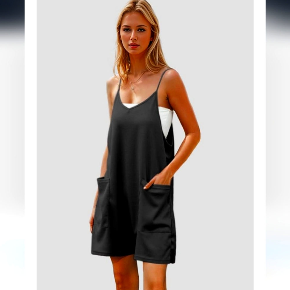 Plus Size Rompers for Women With Pockets . Size 2X